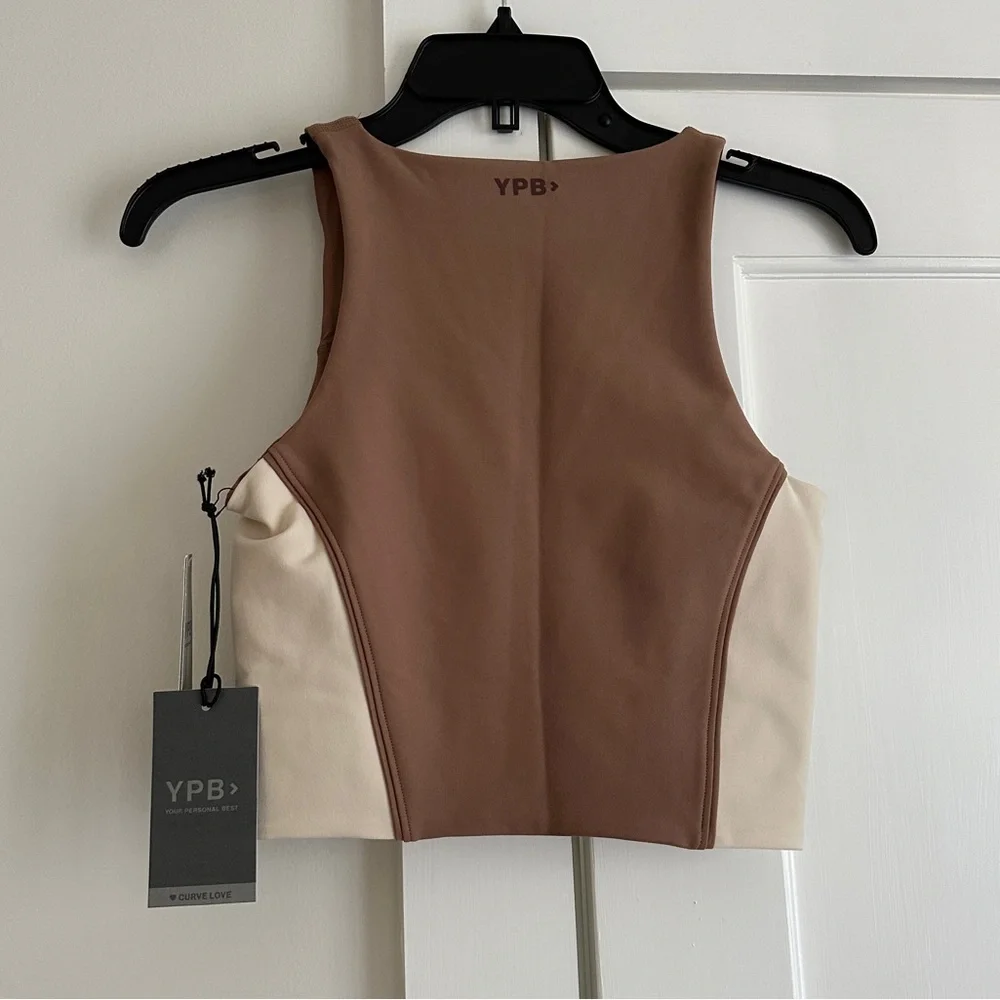 NWT Abercrombie & Fitch Curve Love Workout Top - Picture 4 of 4